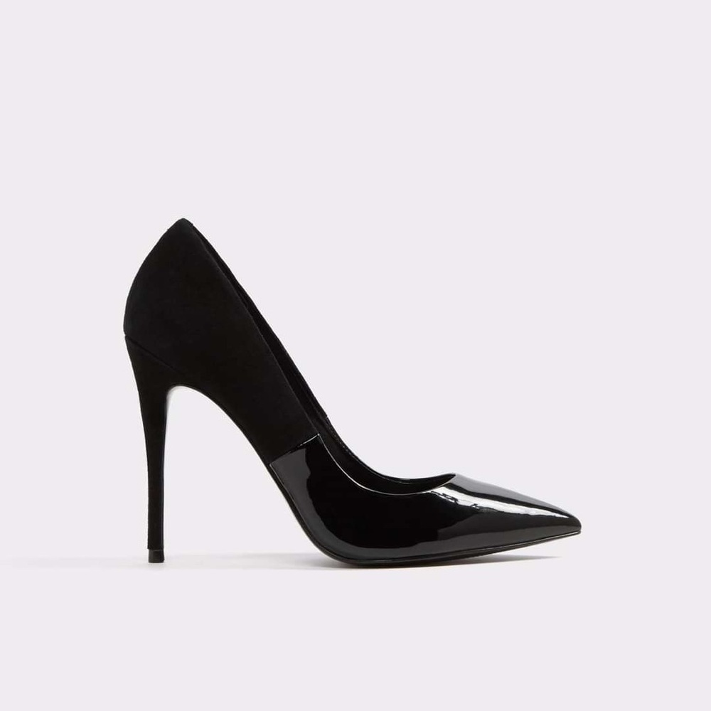 Stunning Aldo Stessy Patent Velvet Stiletto Pumps